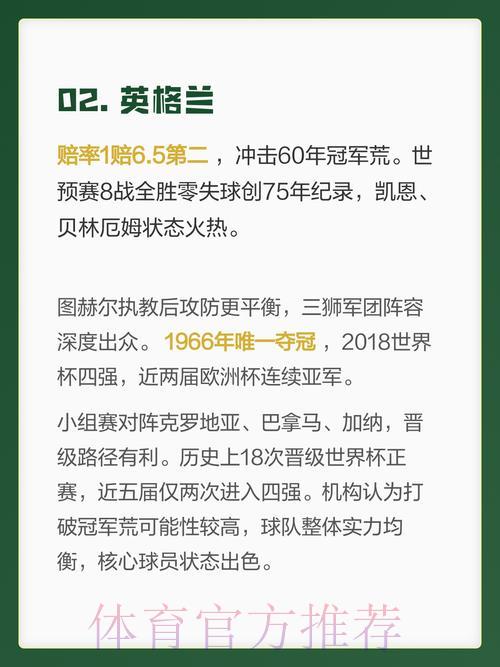 2026年世界杯各队综合实力深度解析与排名